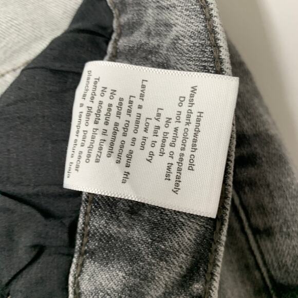 Judy Blue Women Full Size Button Fly High Waist Cuffed Capris 24 Gray Denim 23 - Picture 14 of 15